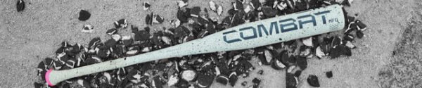 DISCONTINUED 2025 COMBAT MFG Spec A1 Cookies & Cream Alloy BBCOR Baseball Bat, -3 Drop - Image 3