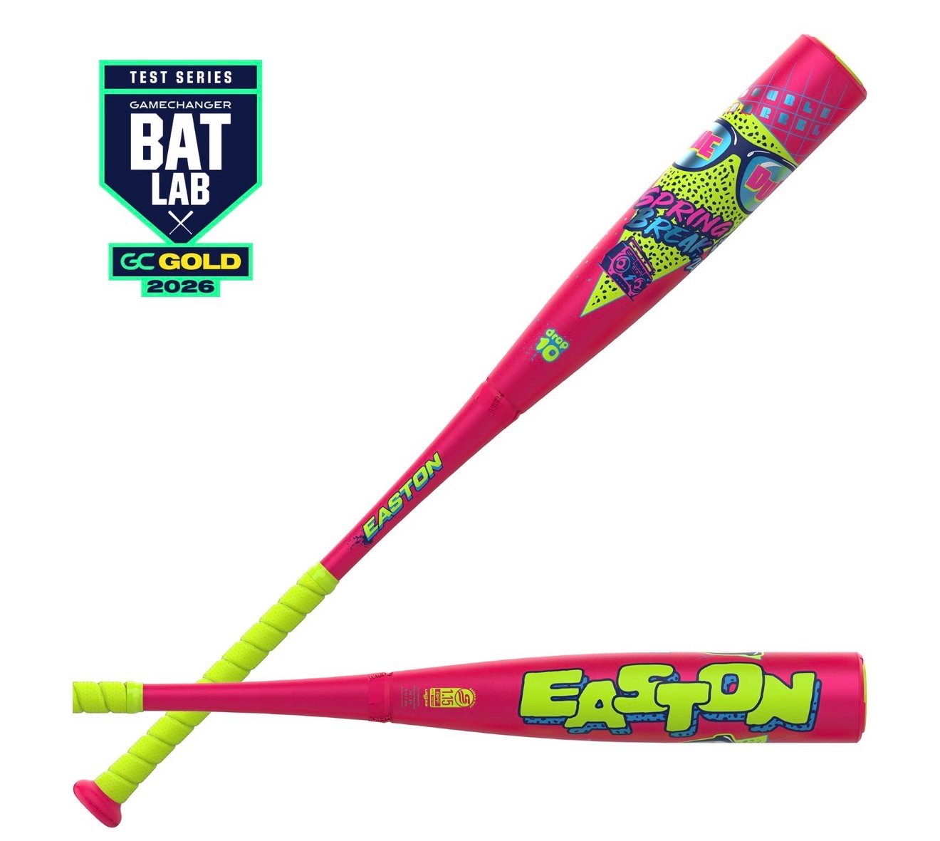 Easton The Dub Pink Spring Break 2¾" USSSA Bat 2026 (-10)